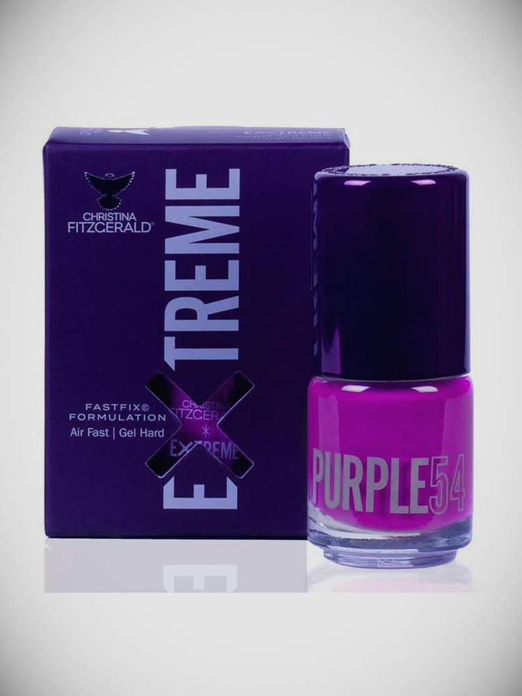 Christina Fitzgerald Extreme Purple 54 Лак для ногтей - PURPLE 54 15 мл #1