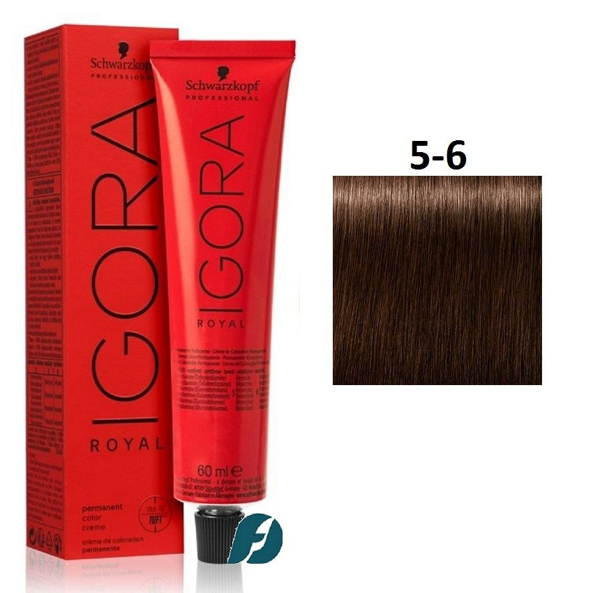 Schwarzkopf Professional Igora Royal 5-6 Крем-краска для волос, 60 мл #1