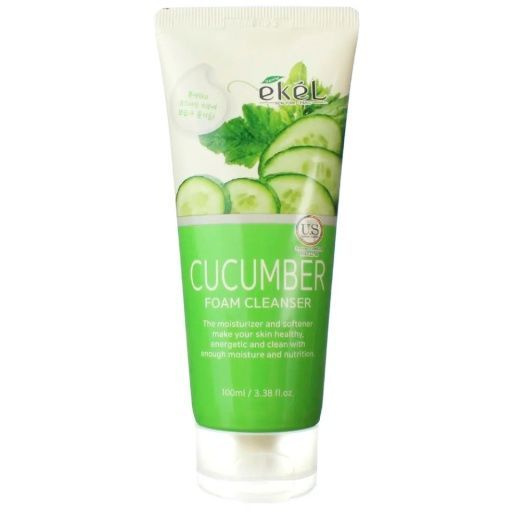 Ekel Пенка для умывания Foam Cleanser Cucumber, с экстрактом огурца, 100 мл  #1