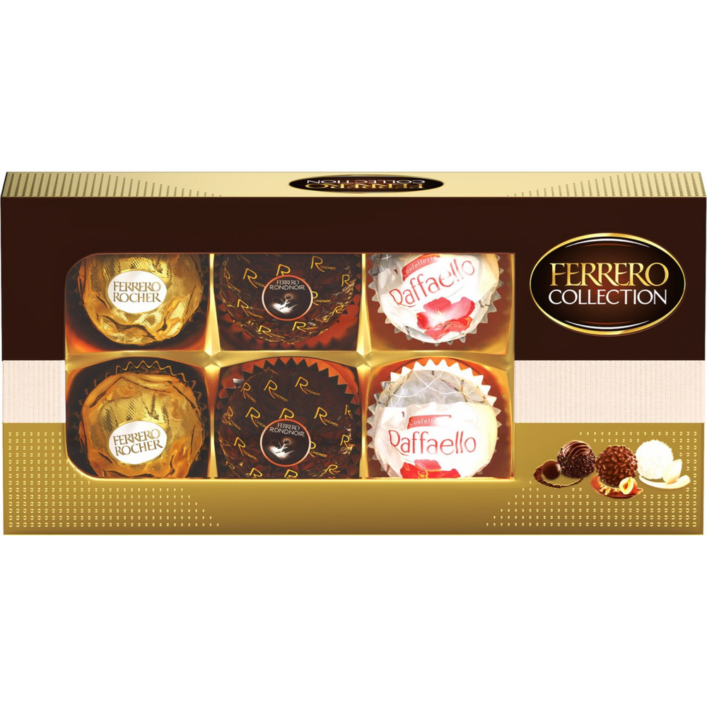 Набор конфет Ferrero Collection, 64г, 8 штук #1