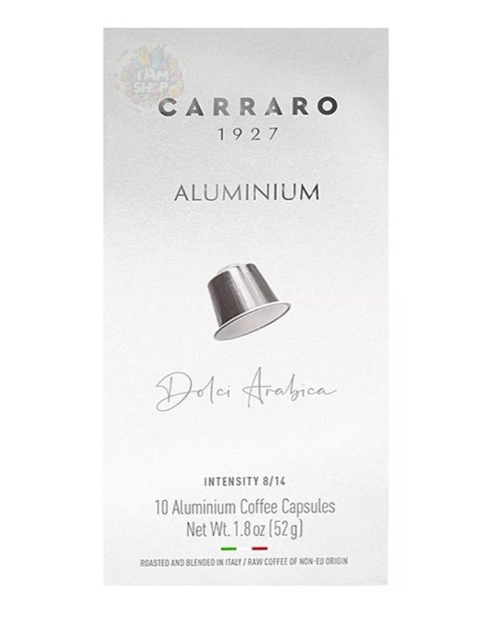 Кофе молотый в алюминиевых капсулах Carraro Dolci Arabica 55 г, Италия  #1