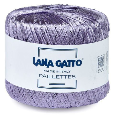 Пряжа Lana Gatto Paillettes (Лана Гатто с пайетками), цвет 30787, 195 м/25 г  #1