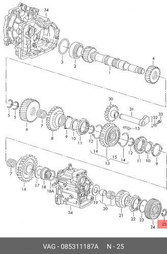 Кольцо упорное AUDI A3 2006-2007 #1