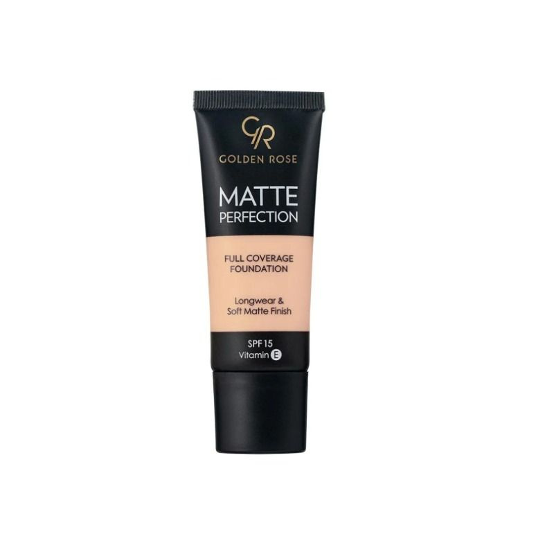 Golden Rose Тональный крем для лица, Matte Perfection Foundation,тон С1 Бежевый, 35 мл, 2 шт  #1