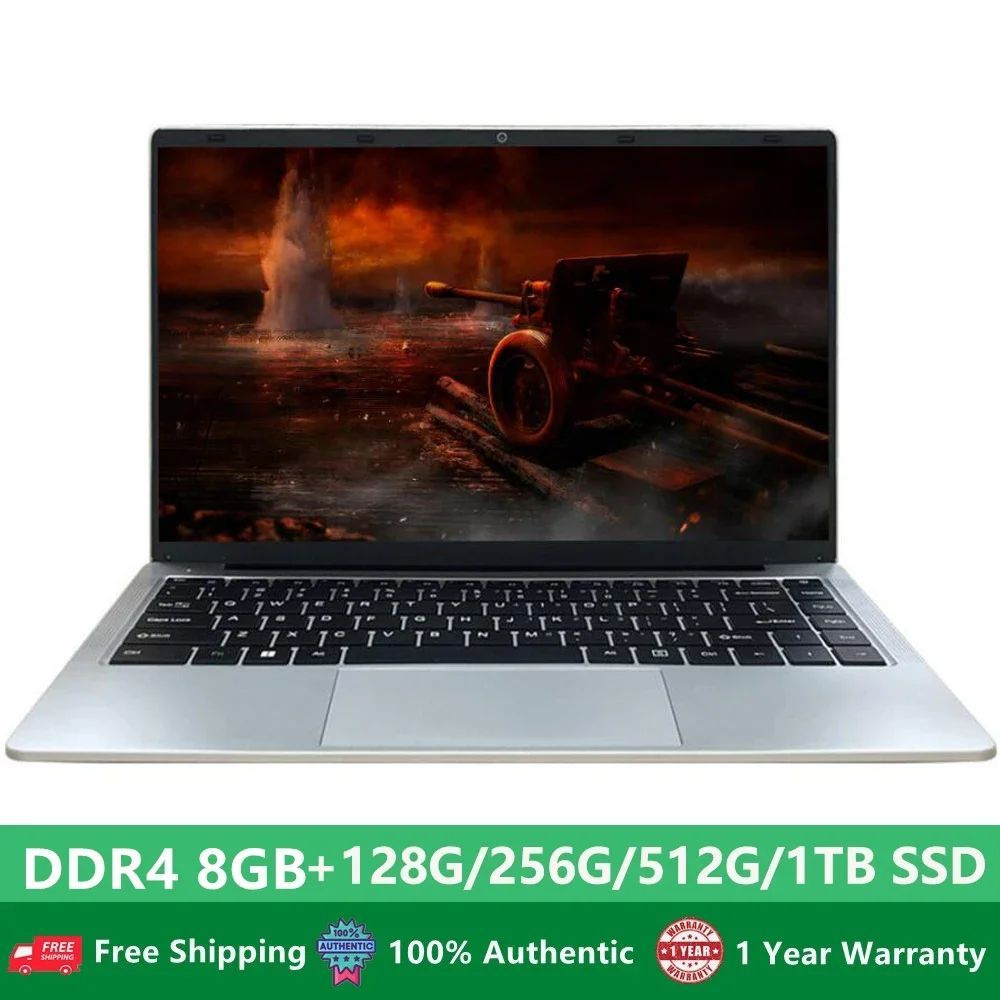 vove VOVE Notebook N4000 Gaming Laptop 15.6",Intel Celeron, RAM 256GB, SSD, Intel UHD Graphics, Windows #1