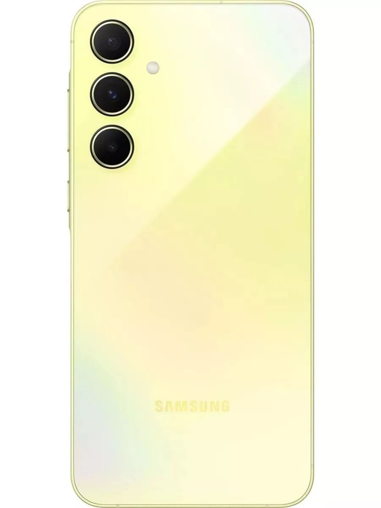 Samsung Смартфон Galaxy A55 8/256 ГБ, желтый #1