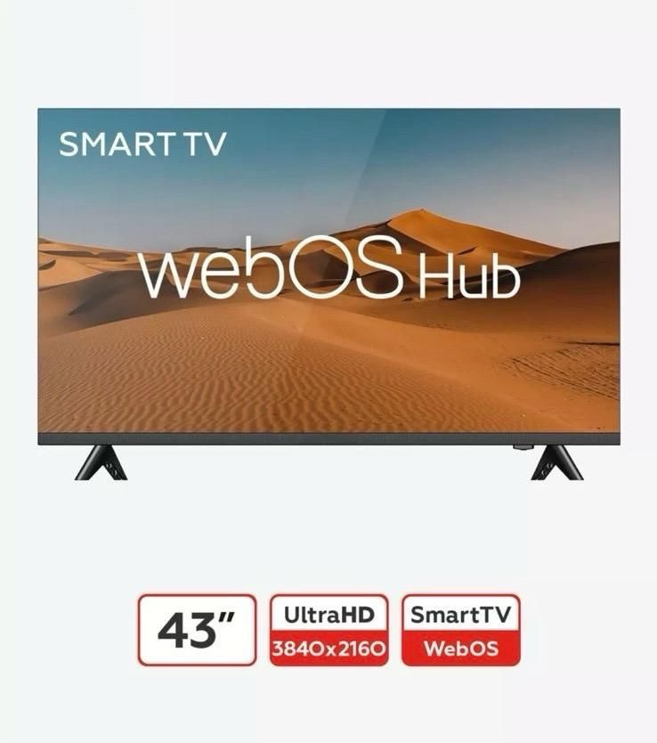 Телевизор LG-ThinQ AL Smart TV - Безрамочный экран - ДУ Аэромышь - с голосовым управлением 43" Full HD, #1