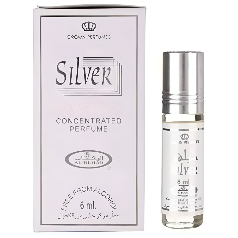 Духи масляные для женщин Crown Perfumes Silver, 6 мл #1