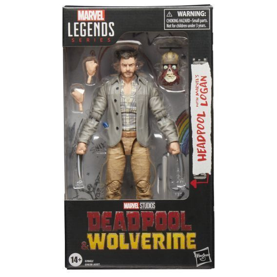 фигурка Hasbro Легенды Marvel Headpool Logan Wolverine подвижные фигурки  #1