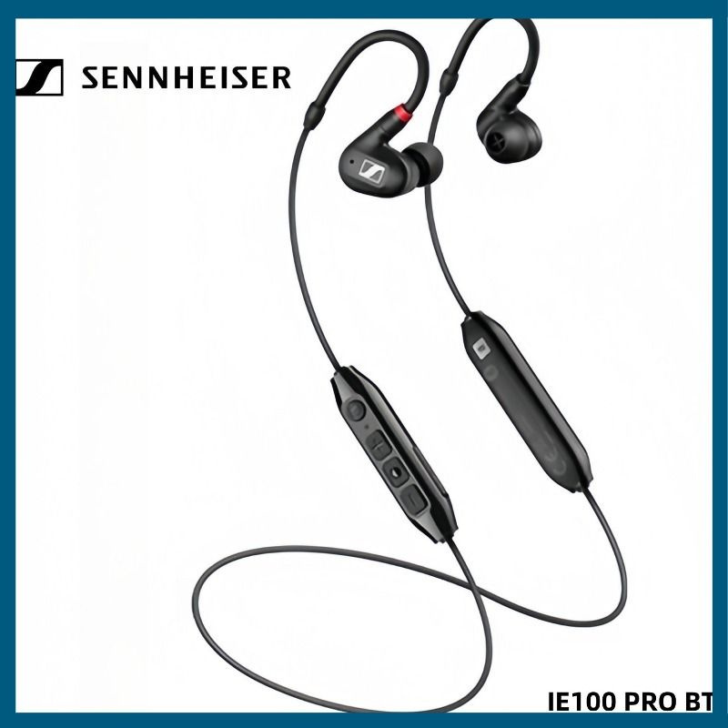 Sennheiser Наушники беспроводные с микрофоном, Bluetooth, 3.5 мм, черно-серый  #1