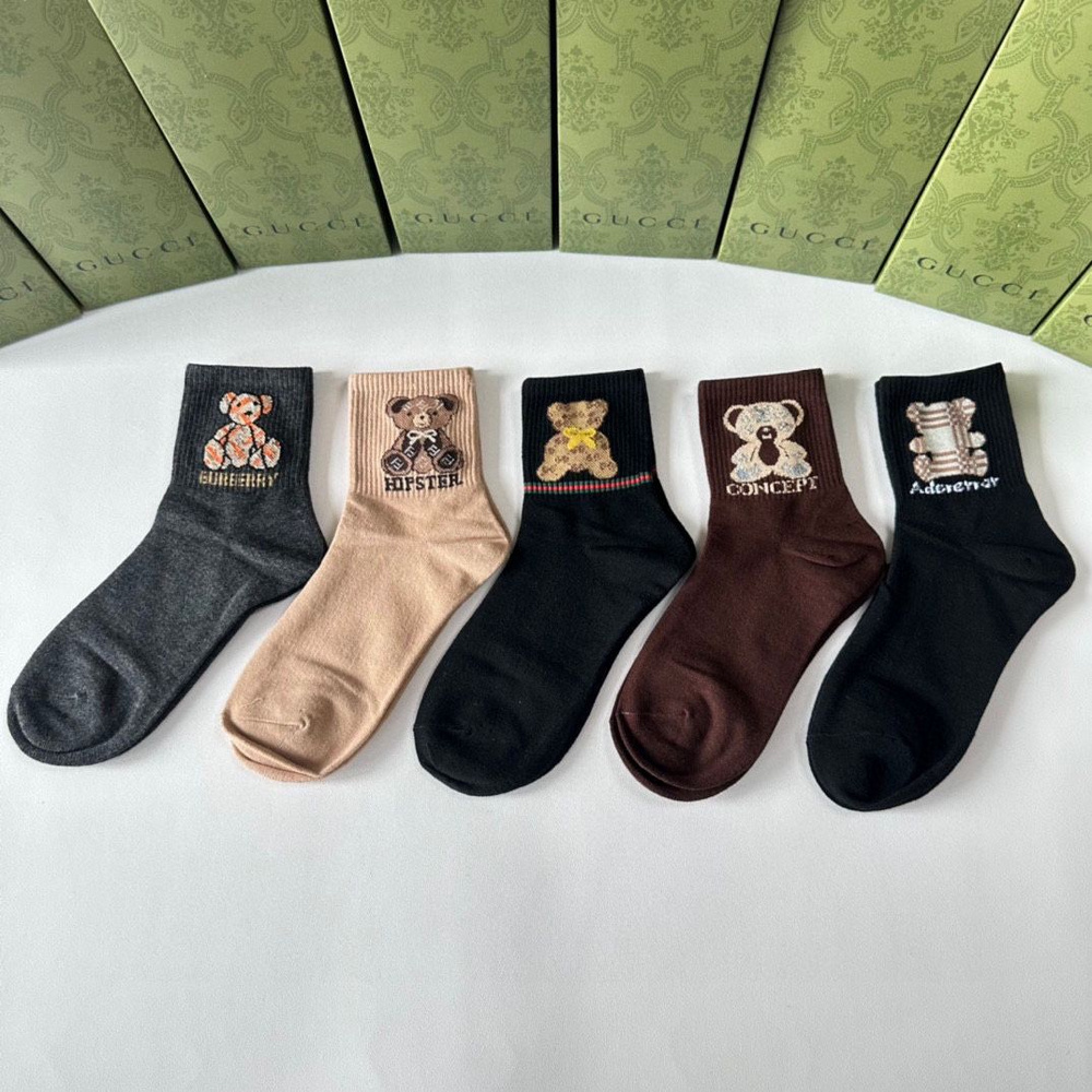 Носки Gucci Socks, 5 пар #1