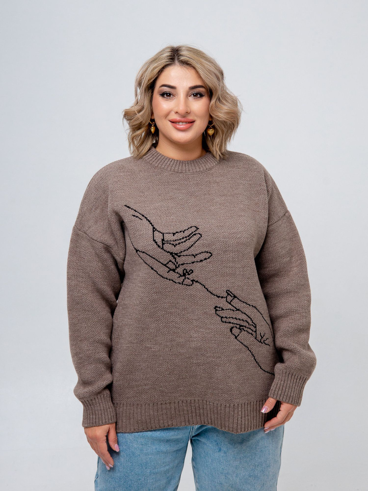 Джемпер YALOTEX plus size #1