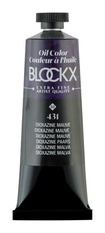 Краска масляная Blockx, Диоксазин лиловый / Dioxazine Mauve 35мл #1