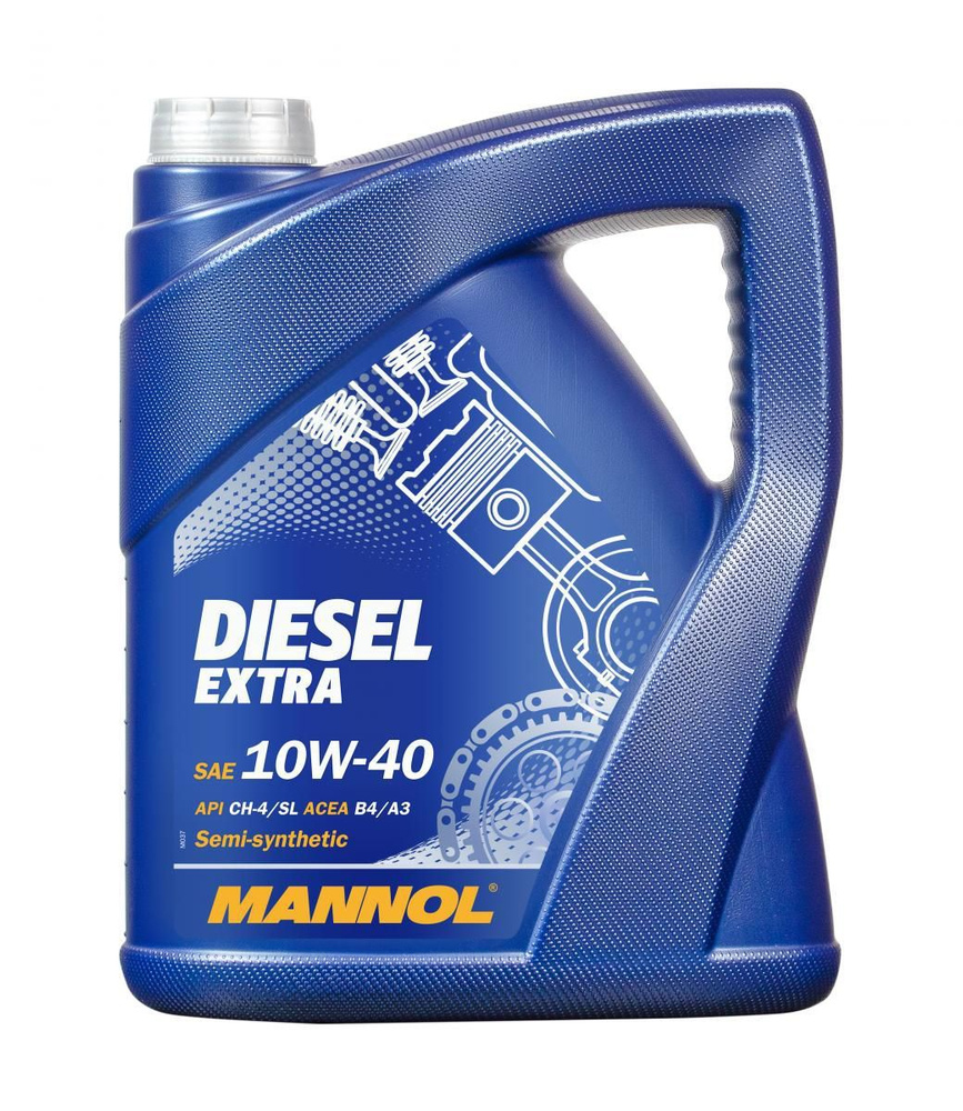 MANNOL Diesel Extra 10W-40 Масло моторное, Синтетическое, 5 л #1