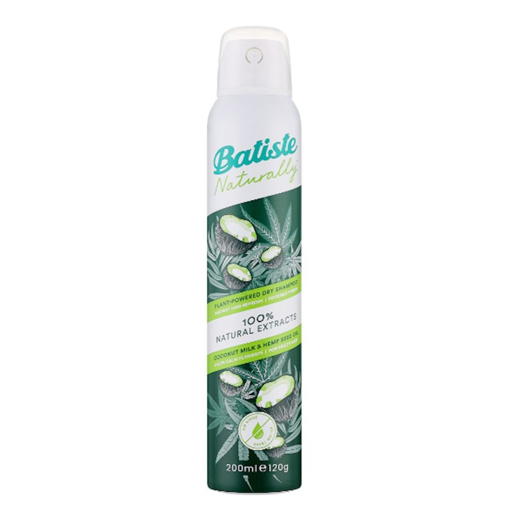 Batiste Naturally Coconat Milk & Hemp Seed Сухой шампунь с кокосовым молоком и конопляным маслом 200 #1