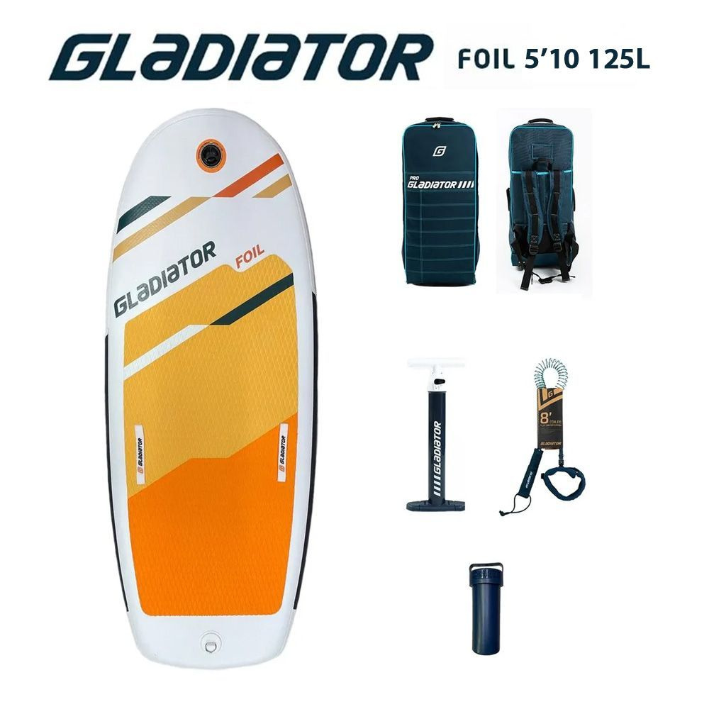 Фойлборд для винга надувной GLADIATOR FOIL 125л 5'10"x29"x12cm 2025 #1