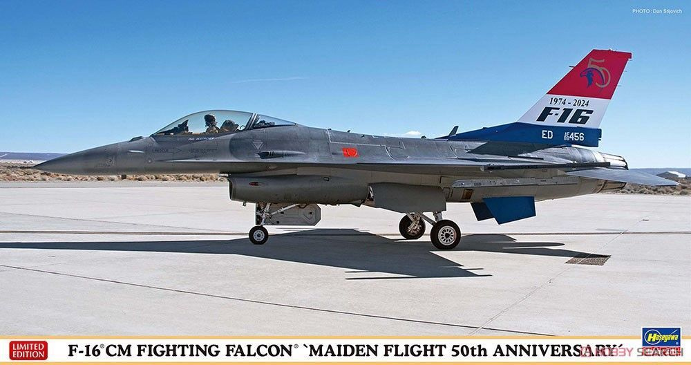 Истребитель ВВС США F-16CM FIGHTING FALCON "MAIDEN FLIGHT 50th ANNIVERSARY" 07535 #1