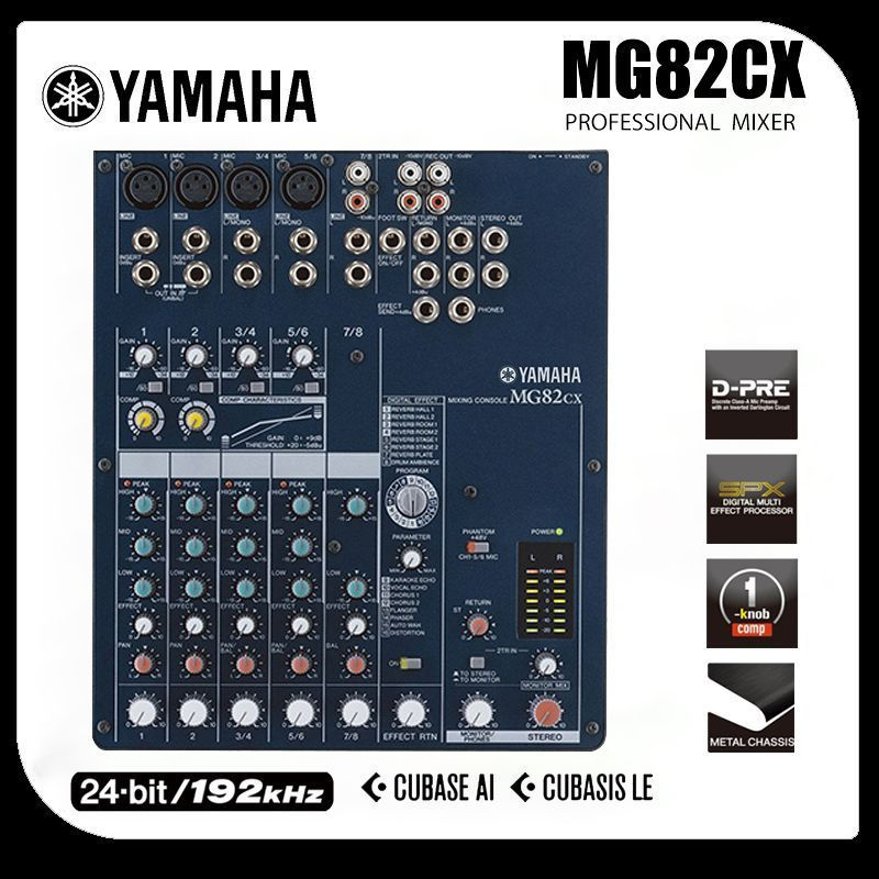 YAMAHA MG82CX Сценический микшерный пультэффектами #1