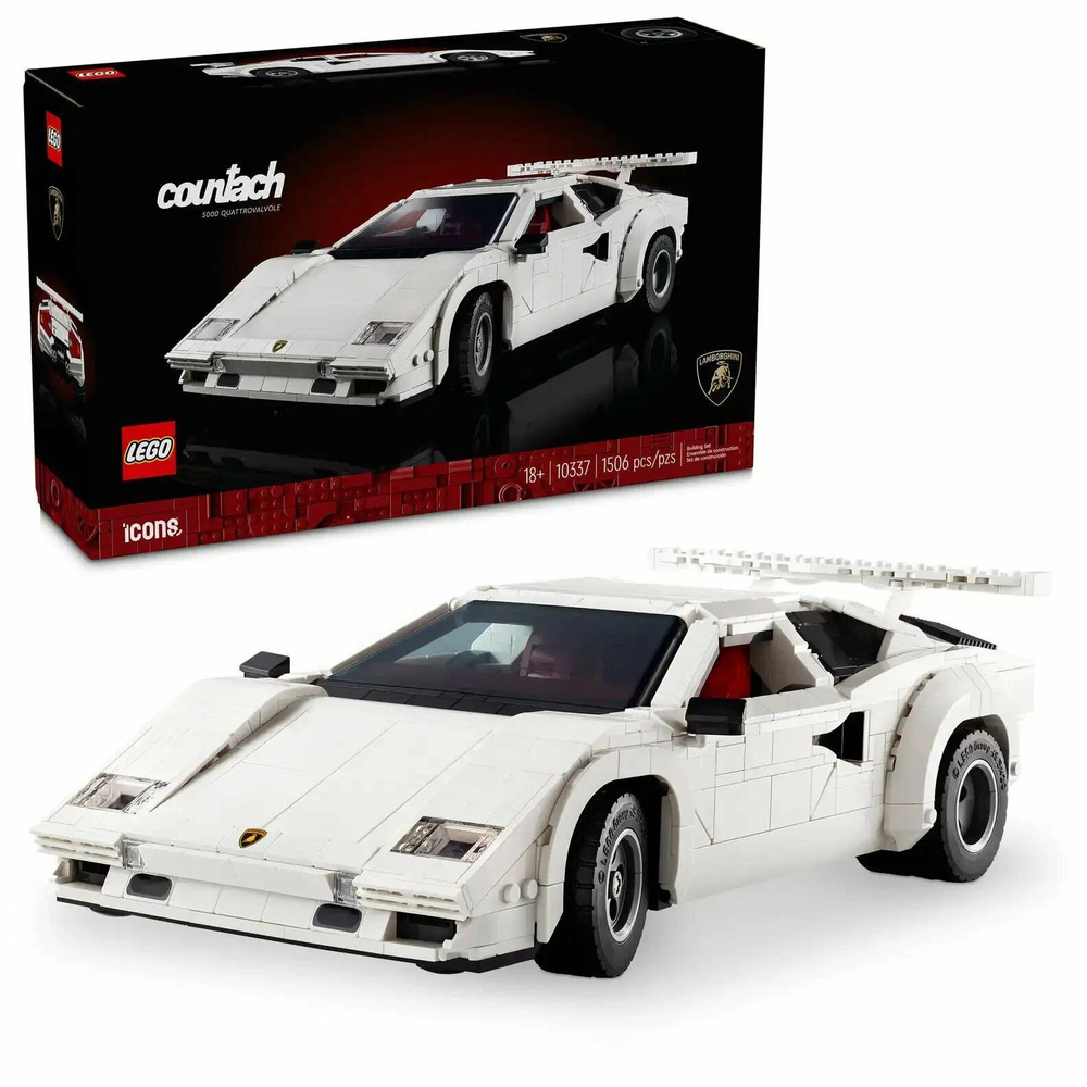 Конструктор LEGO ICONS 10337 Lamborghini Countach 5000 Quattrovalvole #1