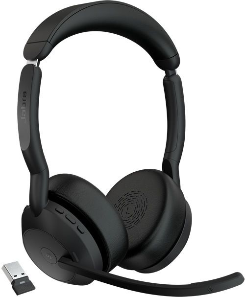 Беспроводная гарнитура Jabra Evolve2 55, Link380a MS Stereo (PN: 25599-999-999) #1