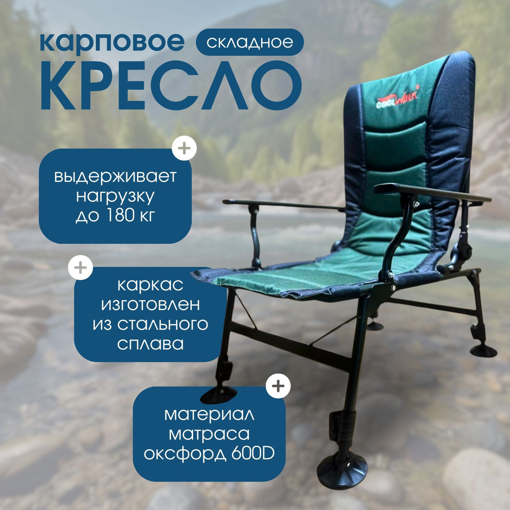 Nature camping Кресло для рыбалки80х56х100 см #1