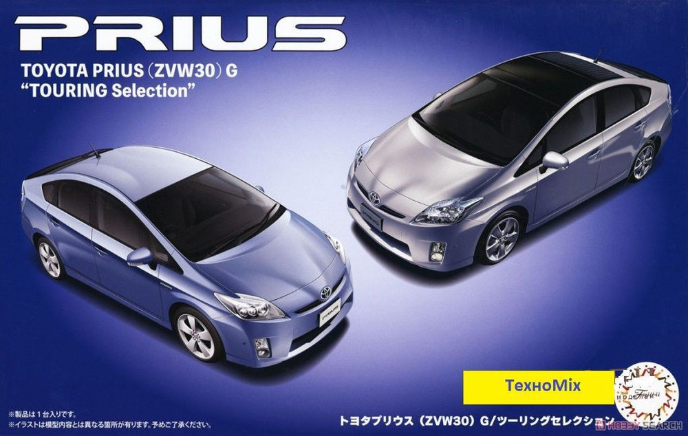 Сборная модель Fujimi 1/24 Toyota Prius (ZVW30) G #1