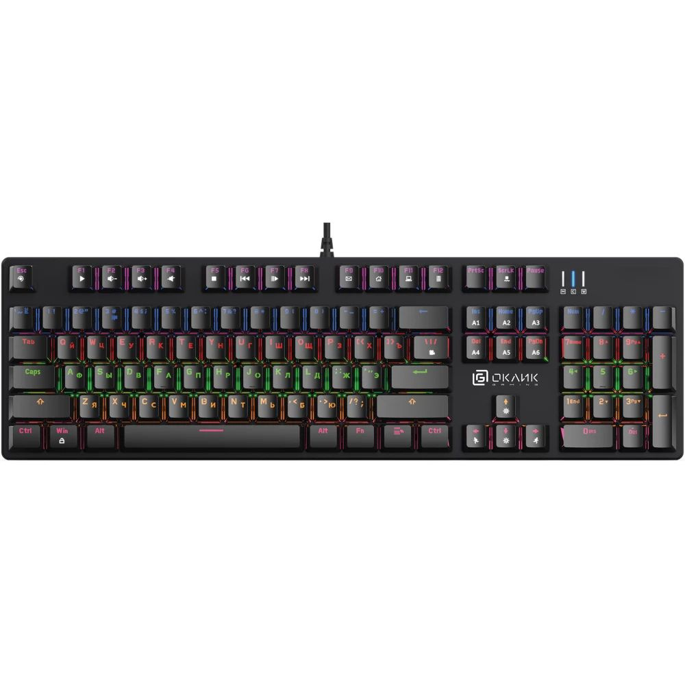 Клавиатура Oklick 990G2 Black #1