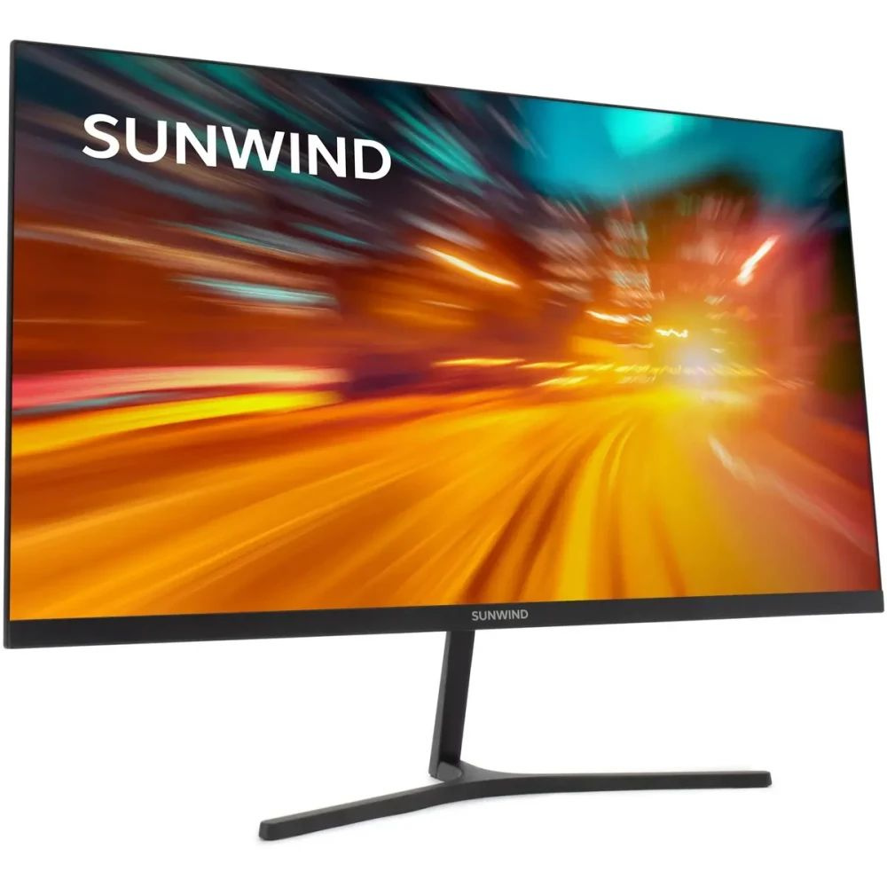 SUNWIND 23.8" Монитор SM24SG01, черный #1