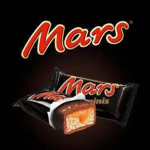 Конфеты шоколадные батончики Mars Minis, 182 г / Шоколад, нуга, карамель