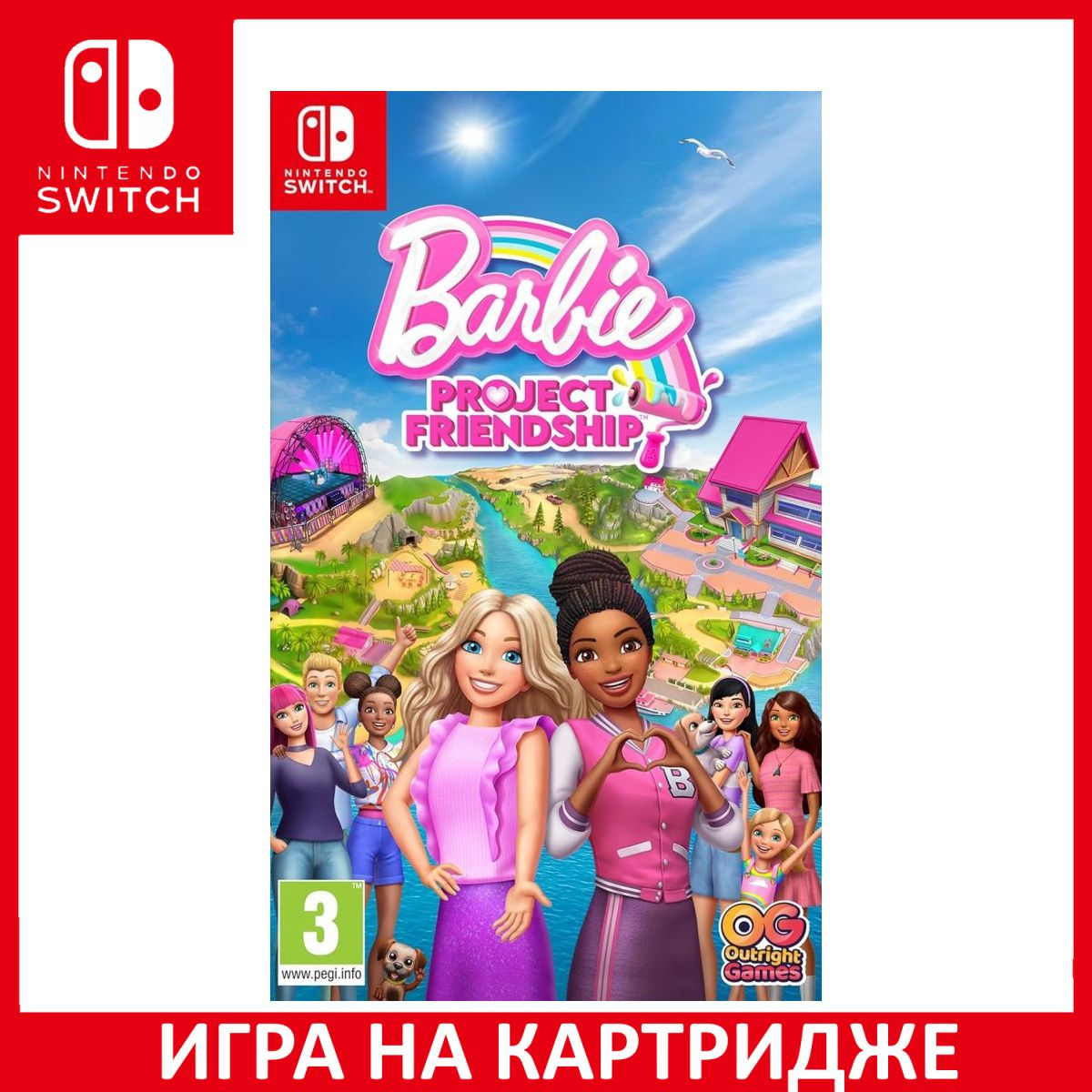 Игра на Картридже Barbie: Project Friendship (Switch)