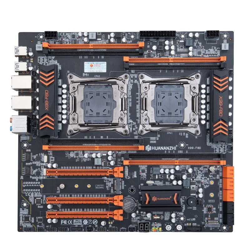 Материнская плата Huananzhi X99Dual-F8D на два процессора #3