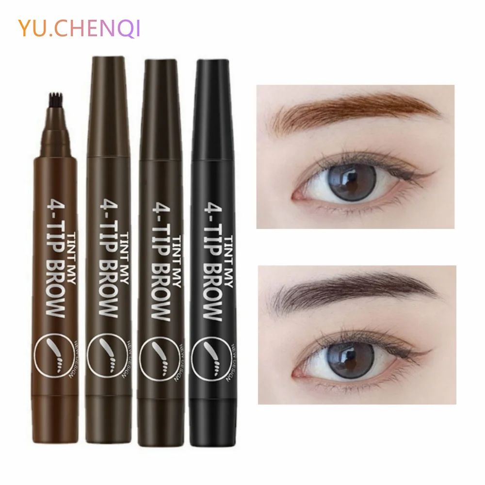 Водостойкийжидкийкарандашдлябровей,которыйдержитсяинеразмазывается.