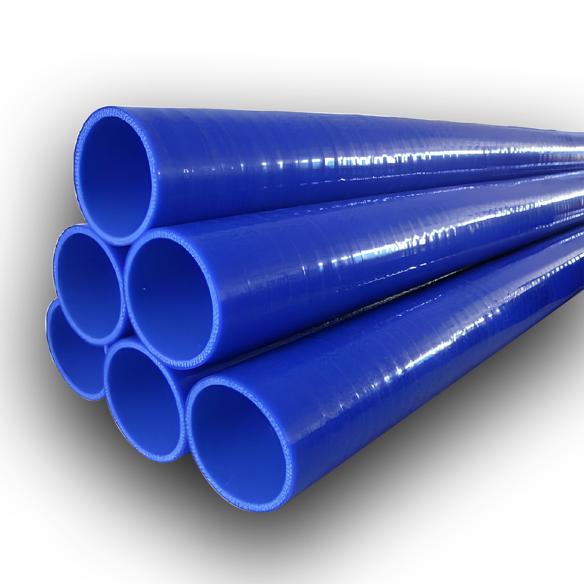 Шлангсиликоновый-57мм(1м/синий)