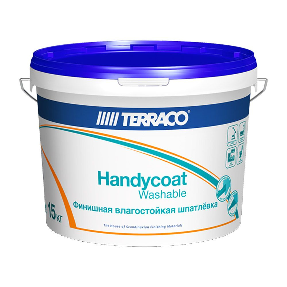 Шпатлевка финишная Terraco Handycoat Washable 15 кг #1