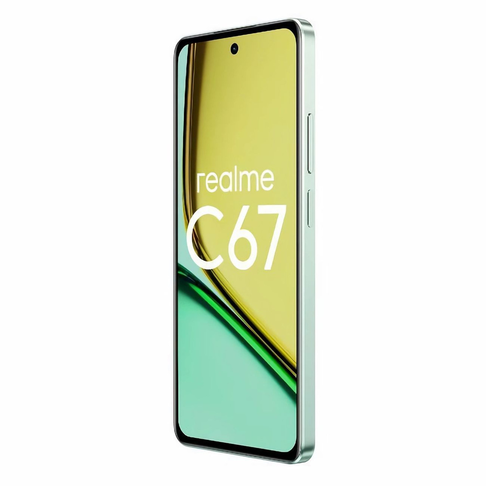 realme Смартфон C67 8/256GB Green Oasis (RMX3890) 8/256 ГБ, зеленый #1