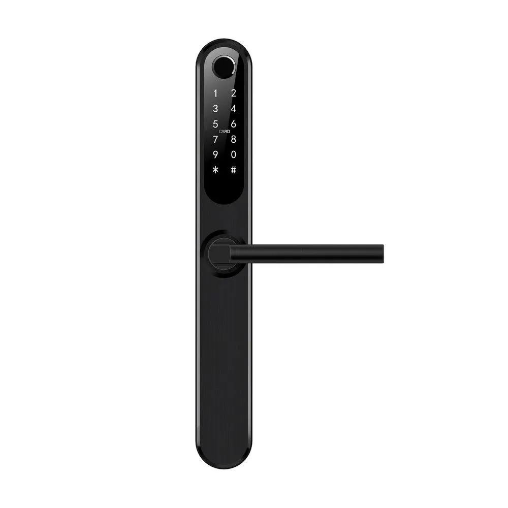 Умный электронный замок Novilock Smart Slim Black со сканером отпечатка пальца и управлением через приложение #1