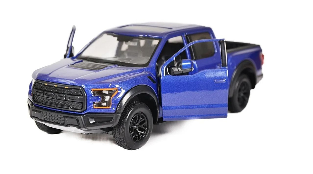 Модель машины Ford F150 Raptor 2017 1:24 79344 Motormax синий #1