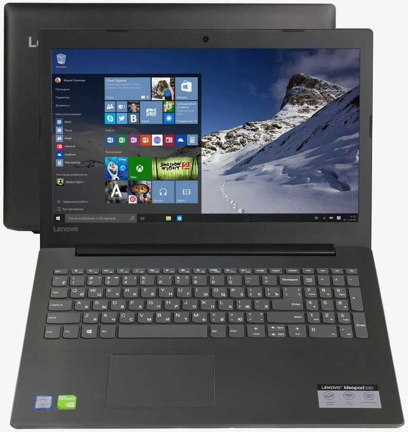 Lenovo NOT-LE-303 Ноутбук 15.6", Intel Core i3-7020U, RAM 8 ГБ, SSD, HDD 756 ГБ, NVIDIA GeForce MX150 #1