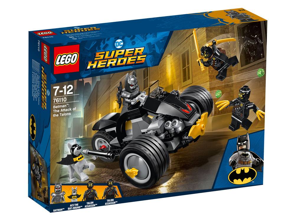 Конструктор LEGO DC Super Heroes 76110 Batman: The Attack of the Talons (Бэтмен: нападение Когтей)  #1