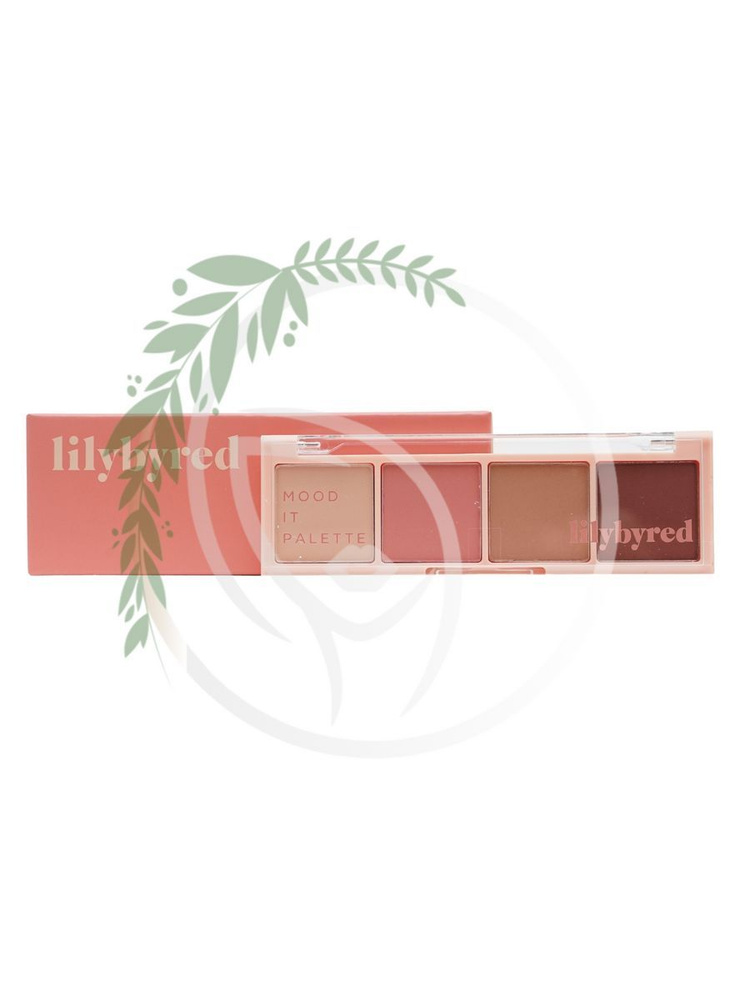 Lilybyred Палетка теней Mood It Palette #02 Bloom It #1