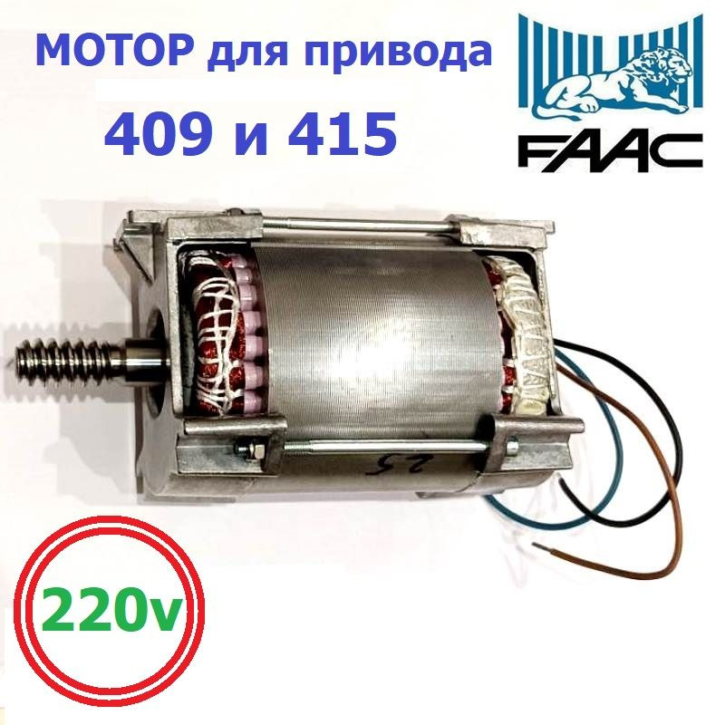 60202285 мотор для привода FAAC 409 и 415 (220V) #1