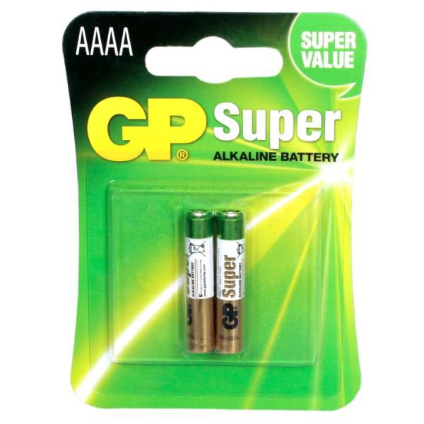 Батарейки GP 25A-2UE2 Alkaline AAAA 2шт #1