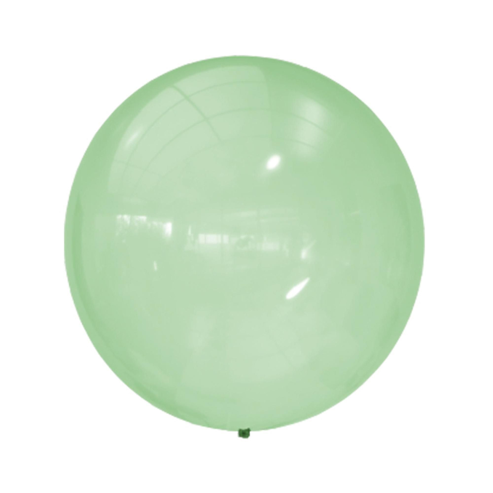 Воздушный шар 24"/61см Кристалл Bubble GREEN 255 1шт #1