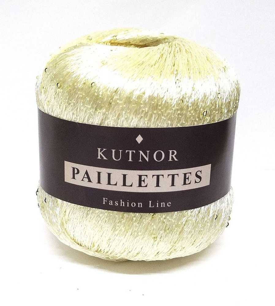 Пряжа Paillettes Kutnor - 4 мотка (50 гр, 360 м), цвет 169 #1