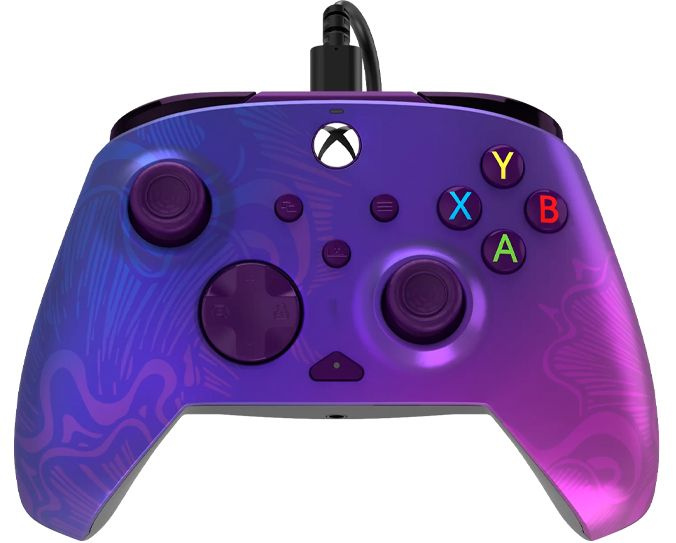 Геймпад проводной PDP Wired Rematch Controller (Purple Fade) для Xbox One/Series/PC (023-PF)  #1