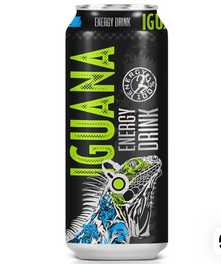 Энергетический напиток Iguana Оригинальный вкус 6 шт #1