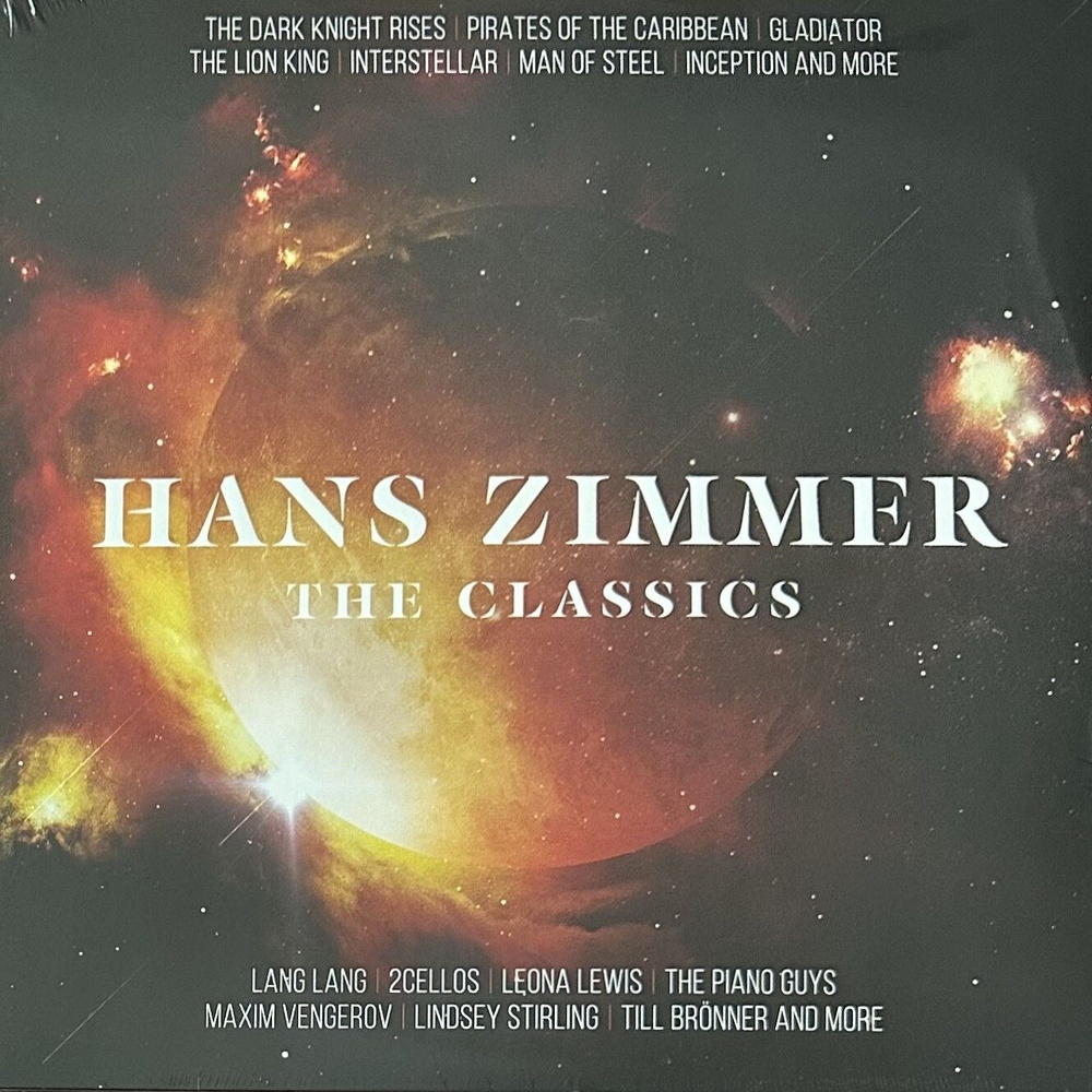 Виниловая пластинка Hans Zimmer The Classics 2LP (Европа 2017г.) #1