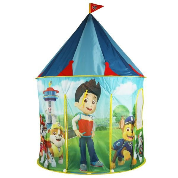 Палатка детская игровая Щенячий патруль с сумкой для хранения Играем вместе / домик для детей  #1