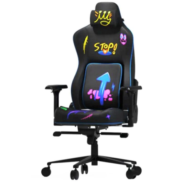 CyberZone Игровое компьютерное кресло, красный с черным 8 #1