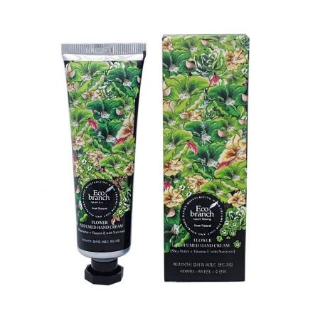 Eco Branch Крем для рук Flower Perfumed Hand Cream Shea Butter With Narcissus #1